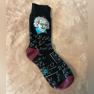 BOGO Einstein sunglasses Relatively Cool unisex socks  E=mc2